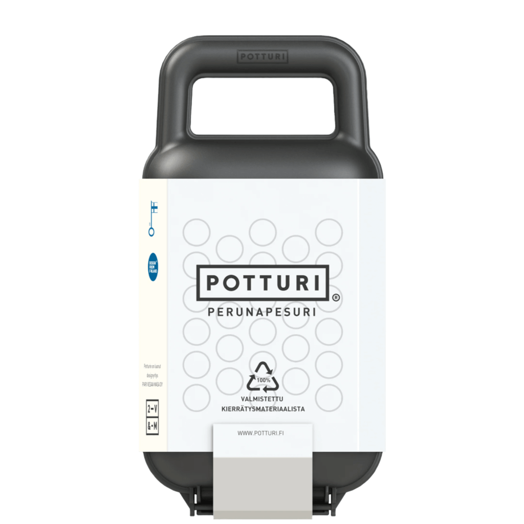 Potturi potato washer 100% recycled plastic - black