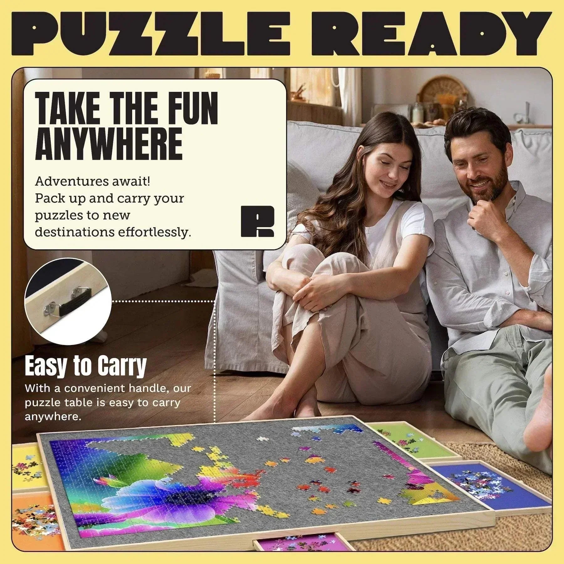 Puzzle Ready Puzzle Board - 1500 Piece