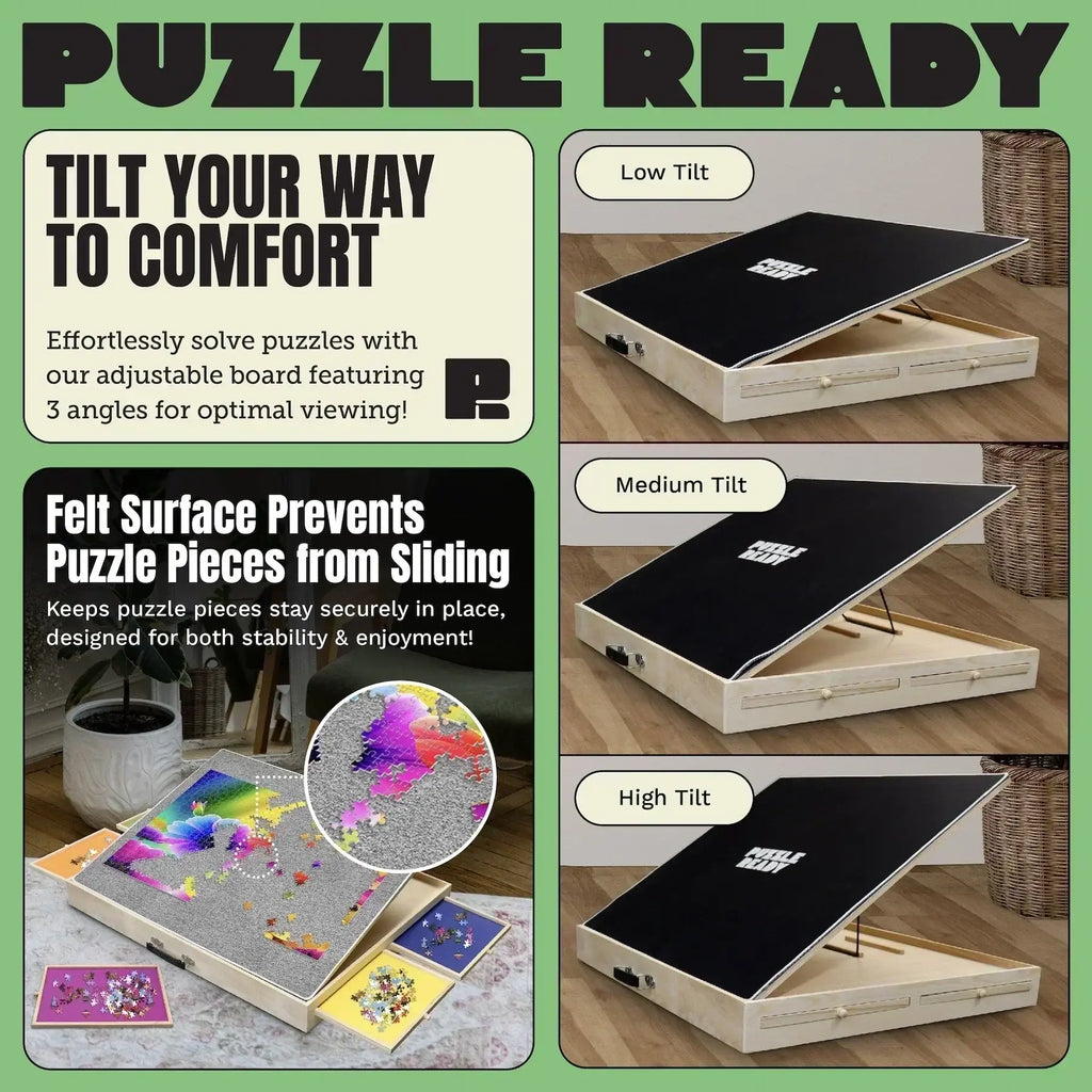 Puzzle Ready Puzzle Board with Tilting Function - 1500 pieces