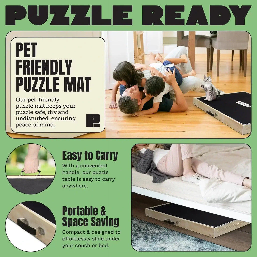 Puzzle Ready Puzzle Board with Tilting Function - 1500 pieces