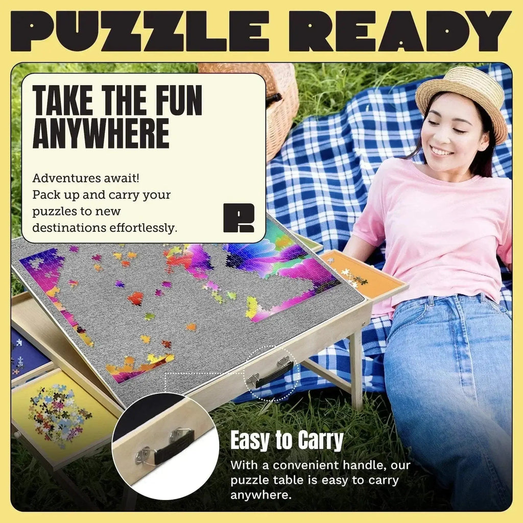 Puzzle Ready Puzzle Board with Short Legs - 1000 pieces
