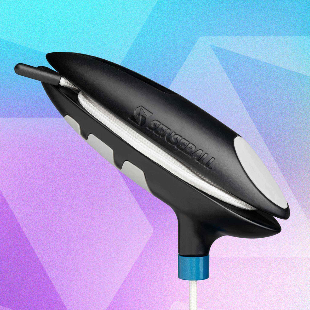 Fotbollssparkstränare Alla Nivåer - Storlek 3 Boll (Blå) - SenseBall