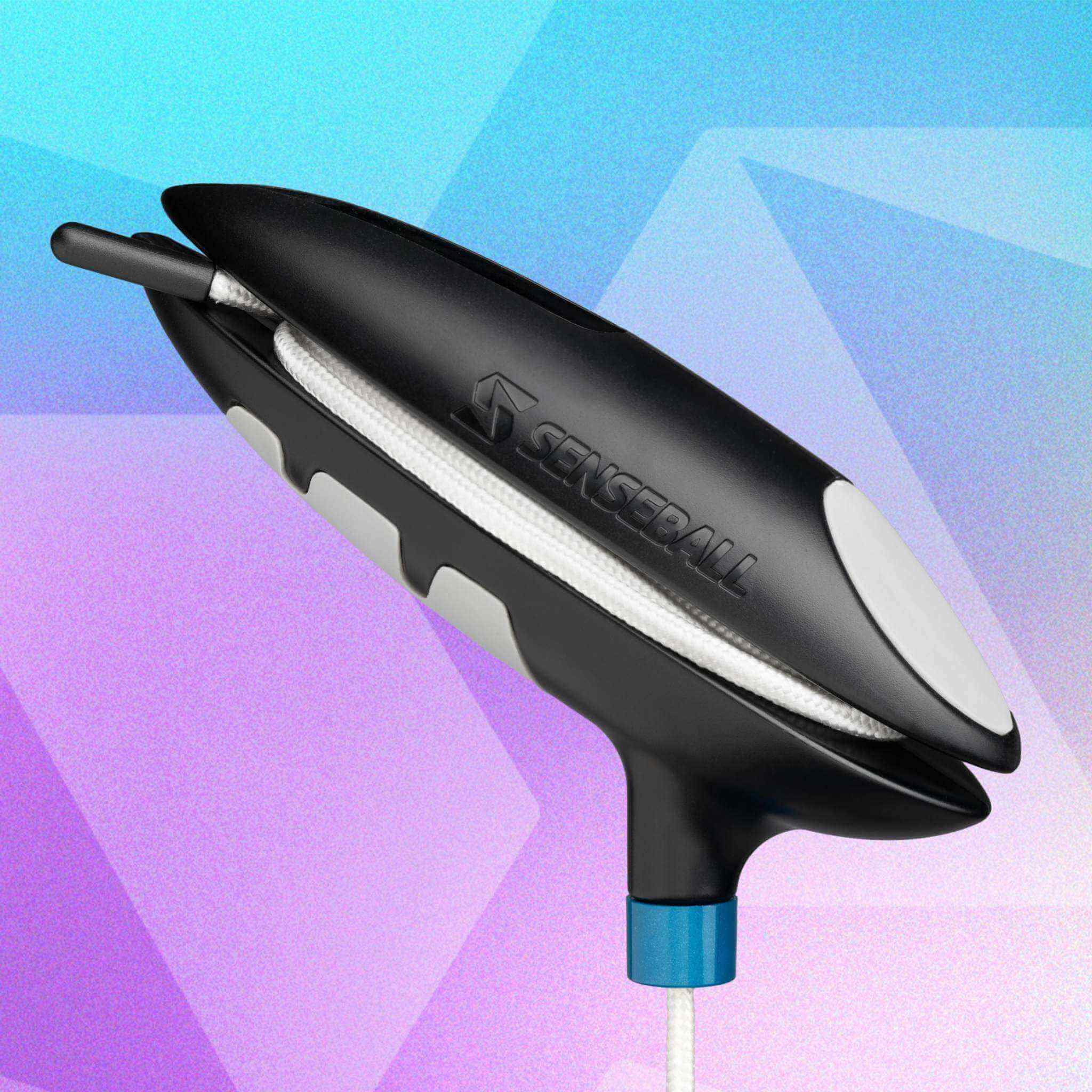 Fotbollssparkstränare Alla Nivåer - Storlek 3 Boll (Blå) - SenseBall