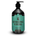 Beard Shampoo with peppermint and eucalyptus by Striking Viking.