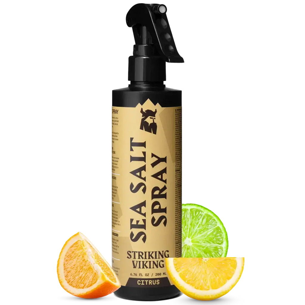Striking Viking Sea Salt Hair Spray for Men - Strong Hold - Citrus