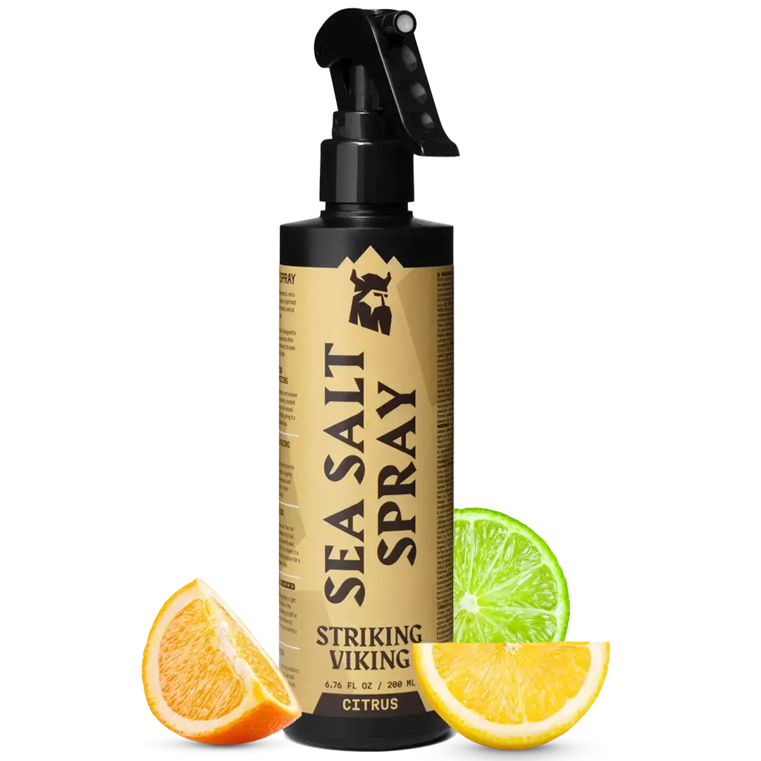 Striking Viking Sea Salt Hair Spray for Men - Strong Hold - Citrus