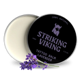 Tattoo Balm Lavender by Striking Viking for tattoo care and vibrancy.