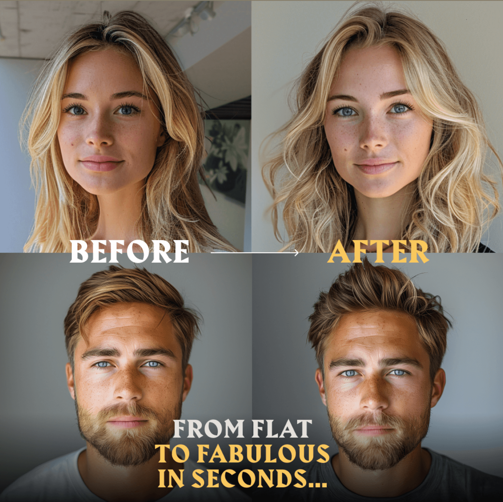 Striking Viking Sea Salt Hair Spray for Men - Strong Hold - Citrus