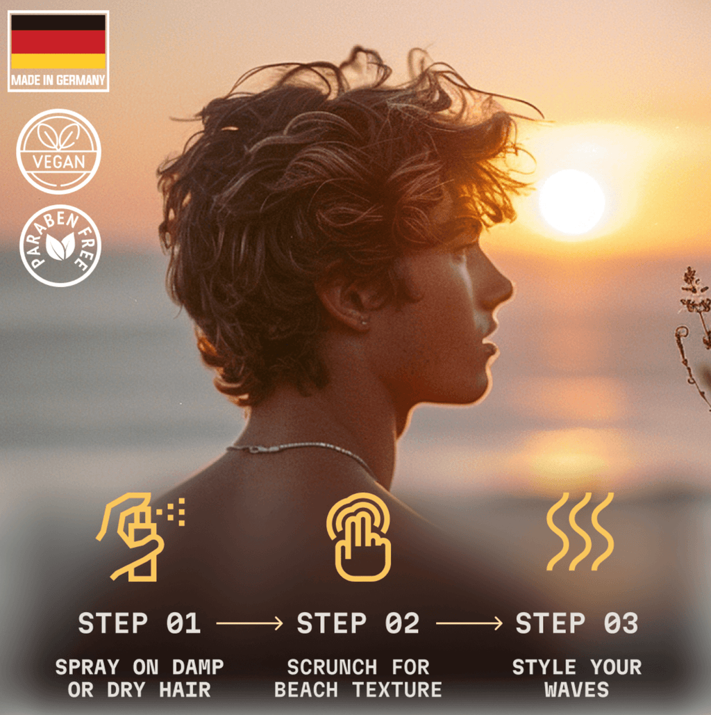 Striking Viking Sea Salt Hair Spray for Men - Strong Hold - Citrus