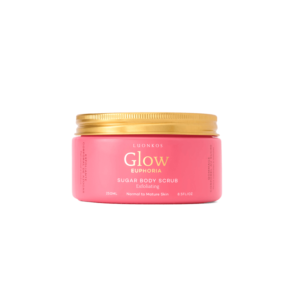 Natural Sugar Body Scrub – Exfoliating Body Scrub 200 ml Luonkos Euphoria