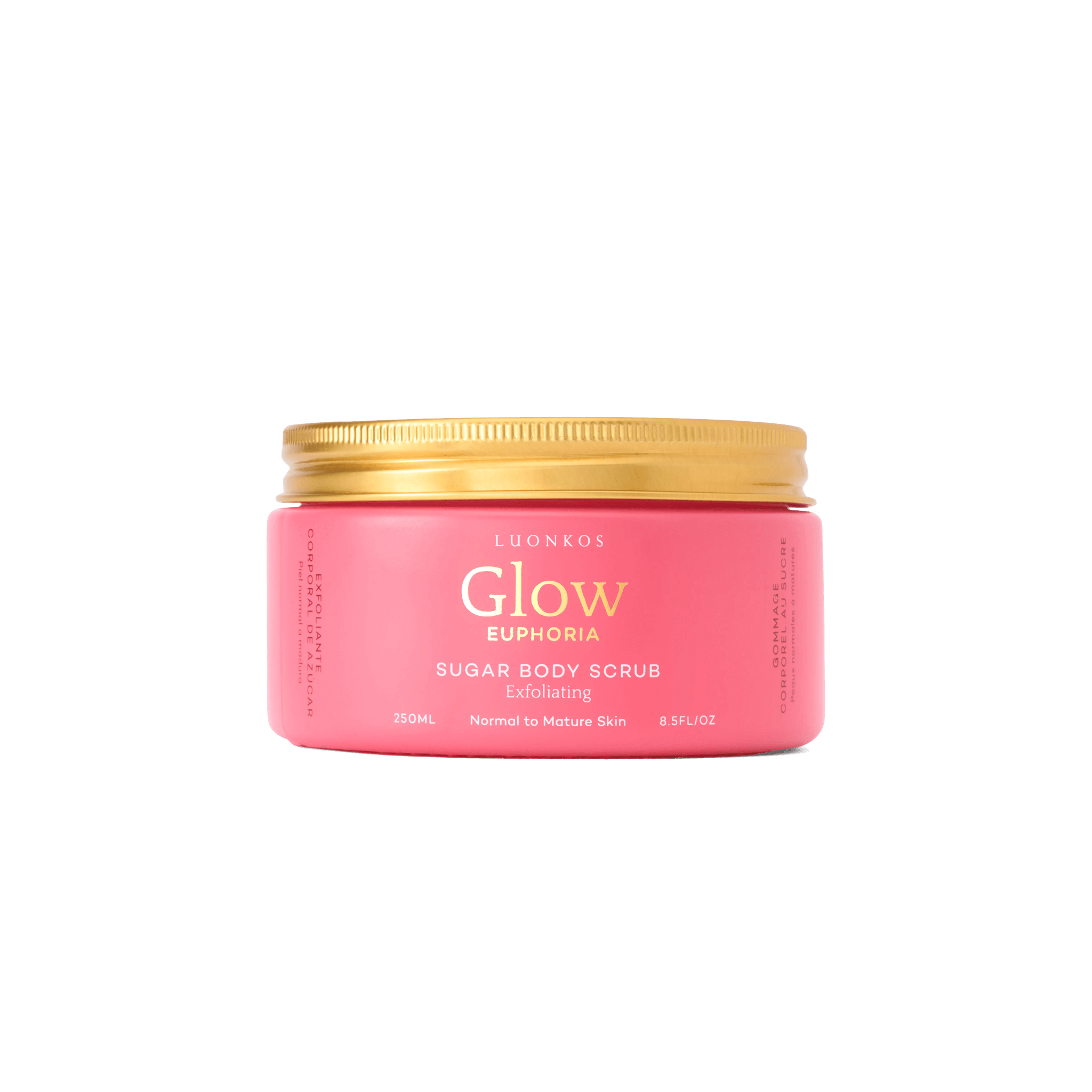 Natural Sugar Body Scrub – Exfoliating Body Scrub 200 ml Luonkos Euphoria