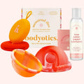 Water-Based Lube + Orange Reusable Menstrual Disc Set