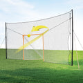 2-in-1 Lacrosse Goal with Backstop