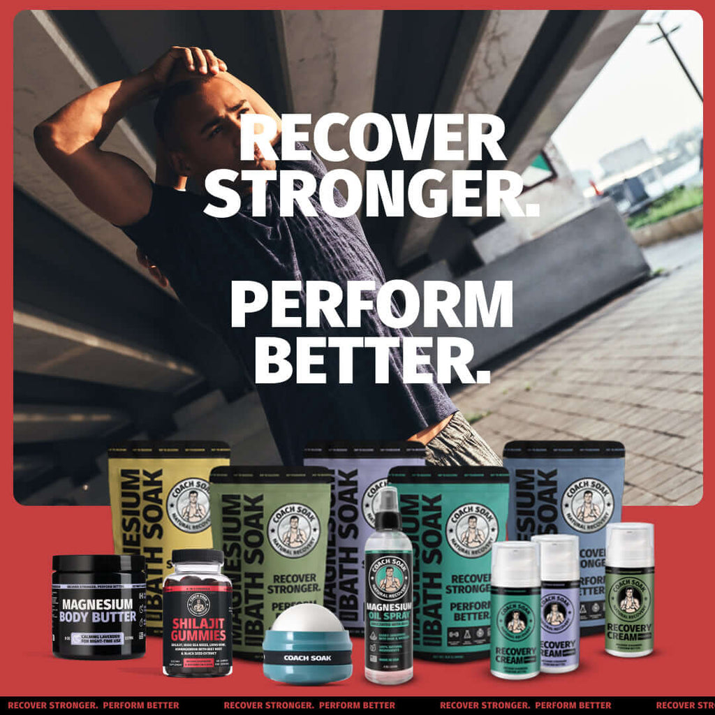 Complexe gommeux 6-en-1 Coach Soak - Shilajit, Ashwagandha, Crinière de lion, Mousse marine, Graine noire, Betterave - 60 unités - Framboise pastèque