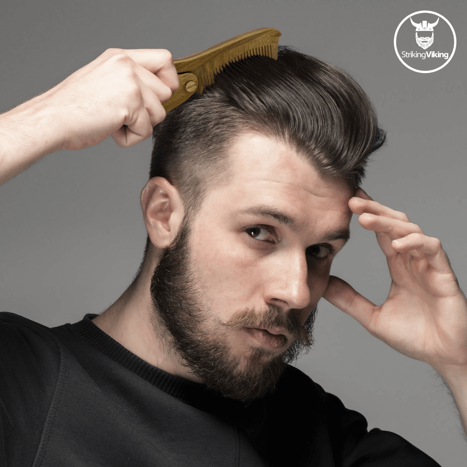 Striking Viking comb for men