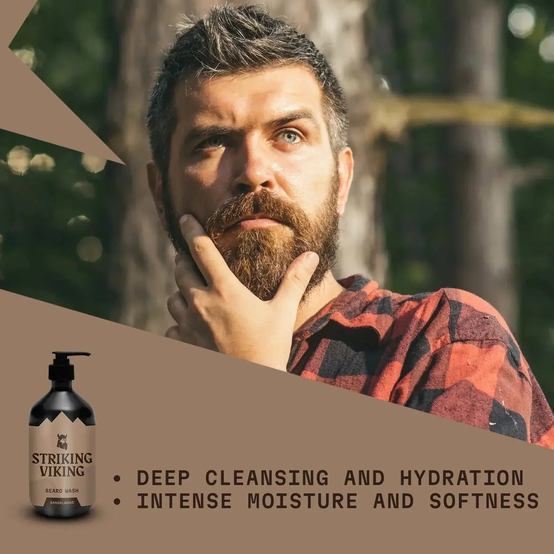 Striking Viking Beard shampoo (Sandalwood)