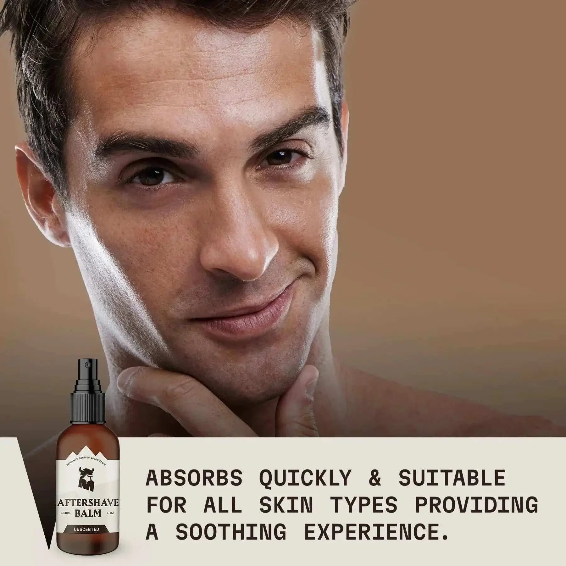 After Shave Balm for Men by Striking Viking offering a soothing and revitalizing post-shave experience.