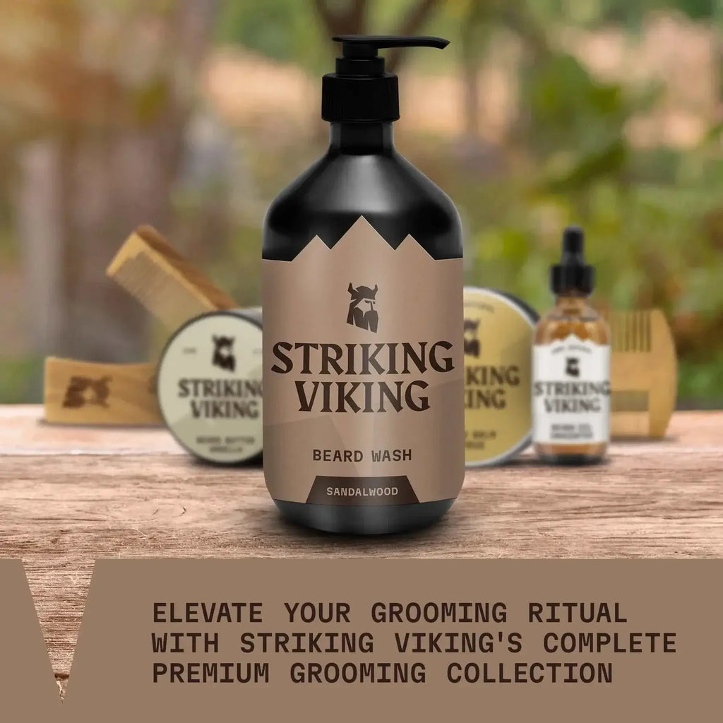 Striking Viking Beard Shampoo (Sandalwood) collection