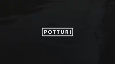 Potturi potato washer 100% recycled plastic - black