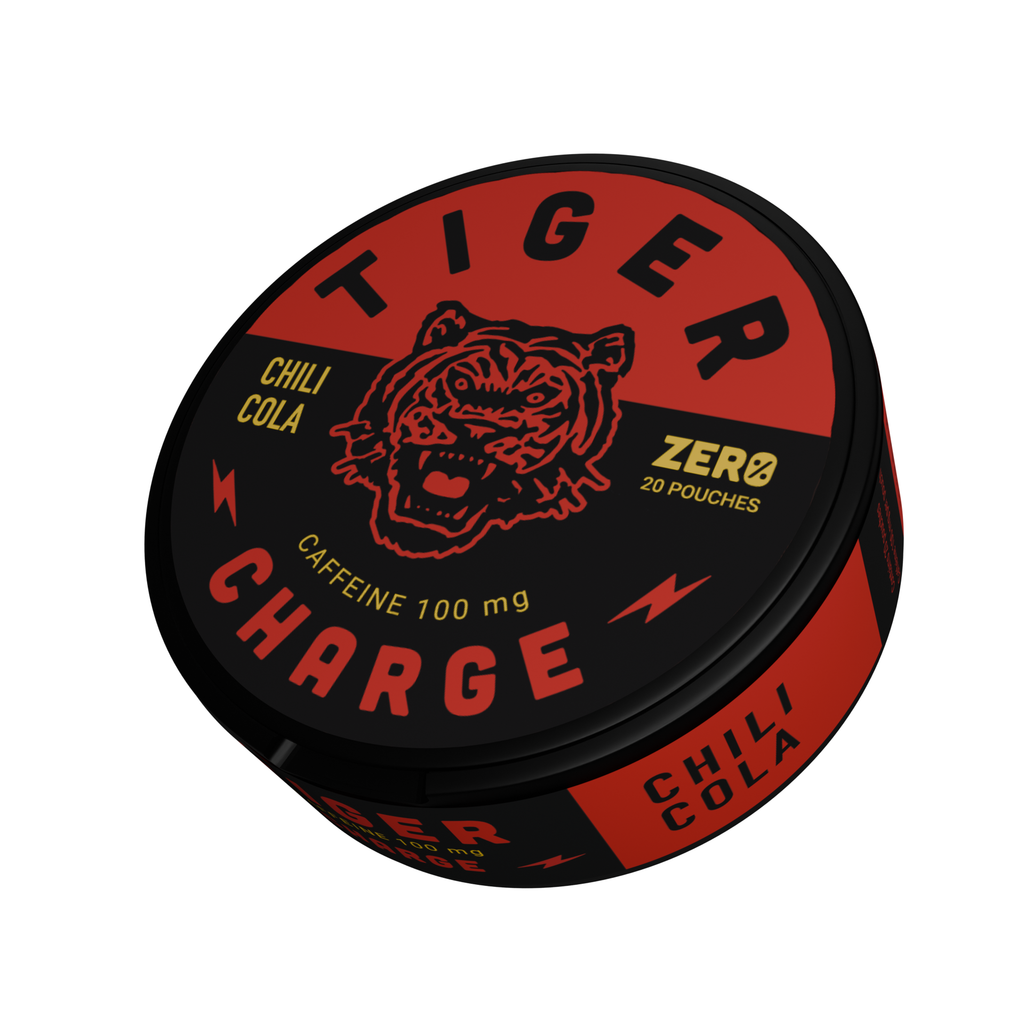 Tiger Charge Chili Cola caffeine pouches - detail 4